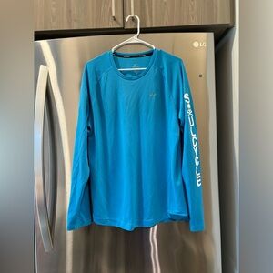 Soul Cycle Nike Blue Long Sleeve
